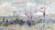 Charles conder Herrick s Blossoms oil on canvas